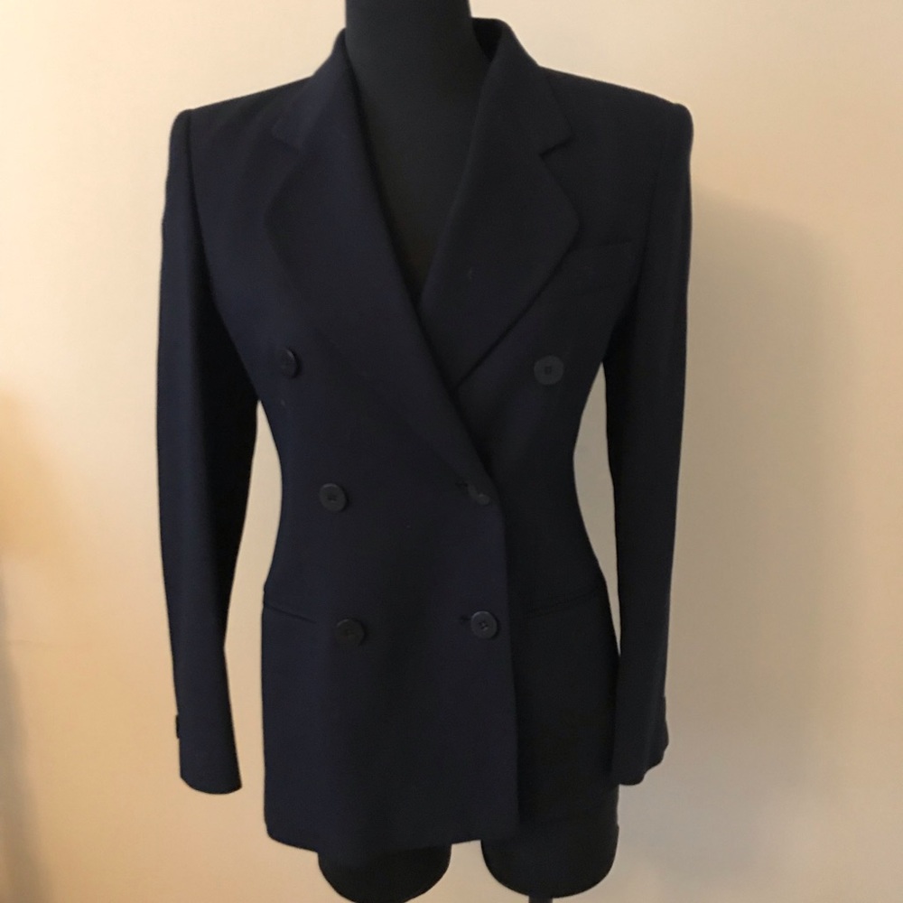 Giorgio Armani Navy double breasted 40/6 Italy